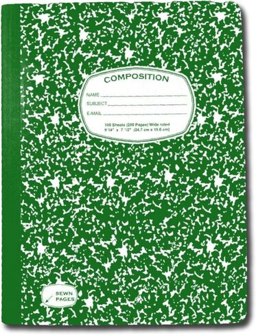 Composition Notebook College Ruled Composition Notebook, 48 Pack, 9-3/4" x 7-1/2", 100 Sheets, Multicolor Marble Notebook School Notebook, Composition Notebooks for School College & Office Supplies in Saudi Arabia