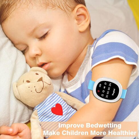 ساعة تنبيه لاسلكية للتبول اللاإرادي والتدريب على استخدام المرحاض 2 في 1 (أبيض) in Kuwait