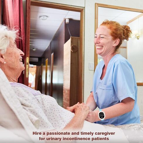 ساعة تنبيه لاسلكية للتبول اللاإرادي والتدريب على استخدام المرحاض 2 في 1 (أبيض) in Kuwait