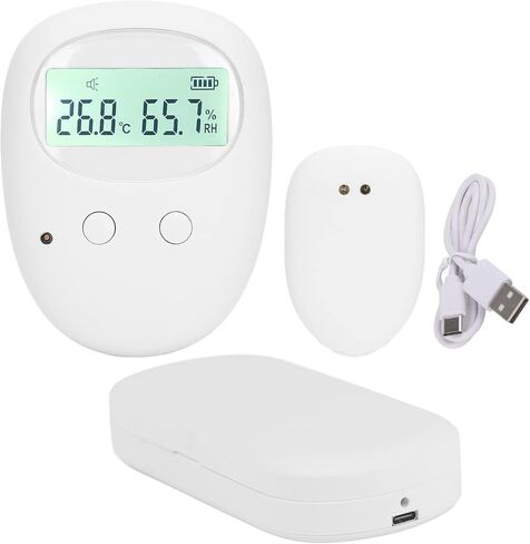 إنذار لاسلكي للتبول اللاإرادي، إنذار للتبول قابل لإعادة الشحن عبر USB مع اهتزاز صوتي، مستشعر ذكي للتبول اللاإرادي للأطفال والمراهقين والبالغين والذين ينامون بعمق، حل مثبت للتبول اللاإرادي in Saudi Arabia