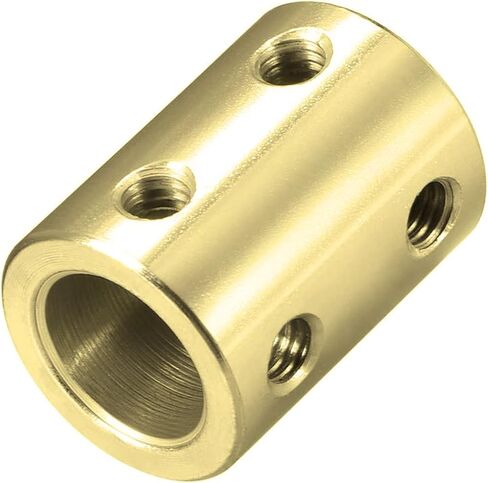 2pcs 6mm to 10mm Shaft Coupling Set Screw, D16mm x L22mm Stainless Steel Bore Rigid Shaft Coupler Joint Connector for 3D Printer,DIY Robots, CNC Machine,Motor Accessories in Saudi Arabia