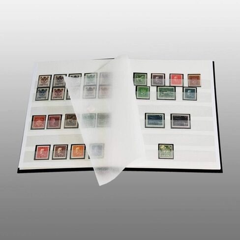 Prophila Small Stamp Album (New) 16 White Sides, Brown Cover in Saudi Arabia