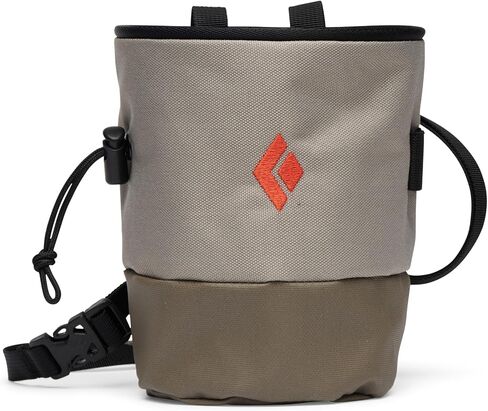BLACK DIAMOND Mojo Zip Rock Climbing Chalk Bag, Adjustable Belt, Zip Pocket in Kuwait