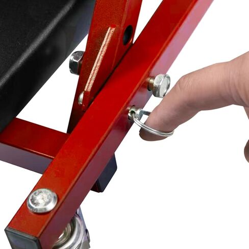 BHTOP ميكانيكي الزاحف، 300 رطل Z-الزاحف مقعد، 36 في 2 في 1 كرسي المرآب قابل للتعديل المتداول للطي سيارة الزاحف مع 6 قطع عجلات للمرآب، متجر، إصلاح السيارات، الاستلقاء أو الجلوس in Kuwait