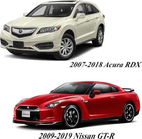(2) وصلات شريط التأثير الخلفي تناسب 2007-2018 Acura RDX 2009-2019 Nissan GT-R in Saudi Arabia