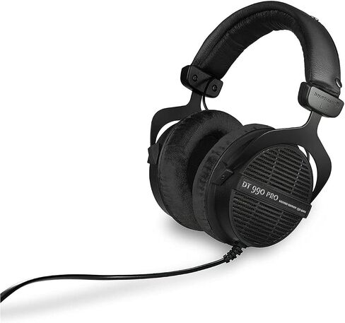 beyerdynamic DT 990 PRO Ninja Black Limited Edition Studio Headphones (Renewed) in Saudi Arabia
