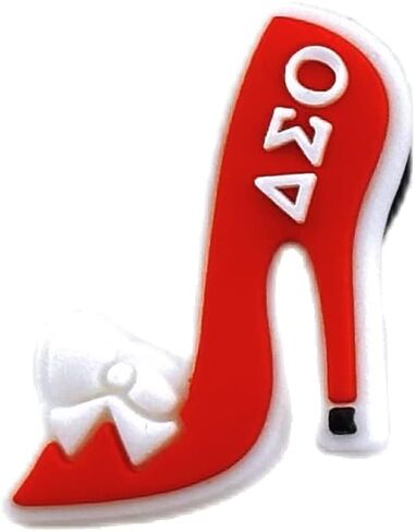 26 قطعة من أحذية نادي نسائي أحمر لتزيين الأحذية من مادة PVC للصنادل وأساور المعصم والأساور للفتيات والأولاد والنساء والرجال البالغين لصالح الحفلات in Kuwait