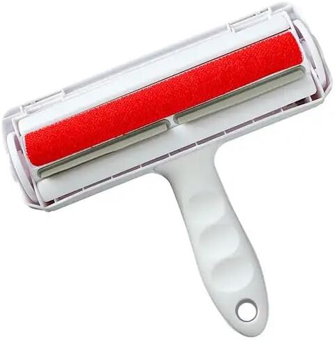 مزيل شعر الحيوانات الأليفة وبكرة الوبر القابلة لإعادة الاستخدام - مزيل شعر الوبر والقطط والكلاب للأثاث والملابس والسجاد والفراش - أداة إزالة الوبر والفراء متعدد الأسطح (رمادي) in Kuwait