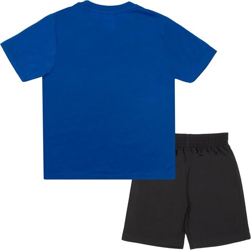 Minecraft Creeper Boys Short Sleeve T-Shirt & Shorts, 2-Piece Gamer Outfit Set for Kids and Toddlers in Kuwait