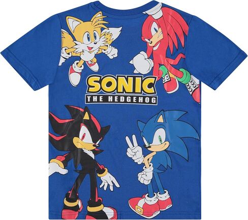 طقم تي شيرت وسروال قصير الأكمام للأولاد من FREEZE Sonic The Hedgehog in Kuwait