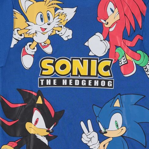 طقم تي شيرت وسروال قصير الأكمام للأولاد من FREEZE Sonic The Hedgehog in Kuwait
