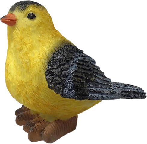 BANBERRY DESIGNS Goldfinch Bird Figurines Set of 3 Styles Birds Decoration 3" High in Saudi Arabia