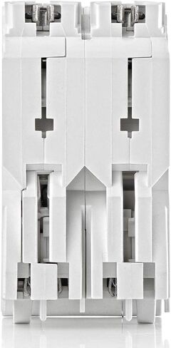 Leviton LB200 100A قاطع دائرة فرعي قياسي ثنائي القطب، مغناطيسي هيدروليكي، 120/240 فولت تيار متردد، أبيض in Saudi Arabia