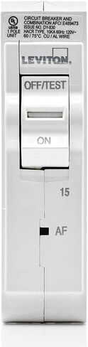 Leviton LB200 100A قاطع دائرة فرعي قياسي ثنائي القطب، مغناطيسي هيدروليكي، 120/240 فولت تيار متردد، أبيض in Saudi Arabia