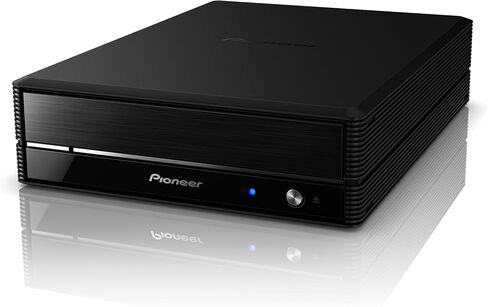 PIONEER External Blu-ray Drive BDR-X13U-S Excellent Reliability & Stability 16x BD-R Writing Speed USB 3.2 Gen1 / 2.0 BD/DVD/CD Writer with PureRead 4+ Realtime PureRead X13U-S-USONLY-Model in Saudi Arabia