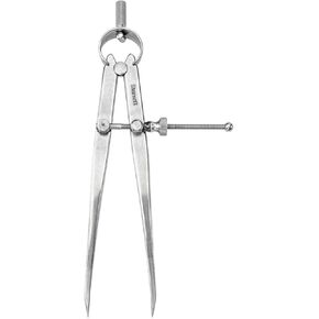 مقسم من النوع الزنبركي Starrett Yankee مع فولاذ عالي الجودة وزنبرك مقوس وصمولة زنبركية سريعة الضبط - حجم وسعة 4 بوصات، نوع مفصل زنبركي - 83A-4 in Kuwait