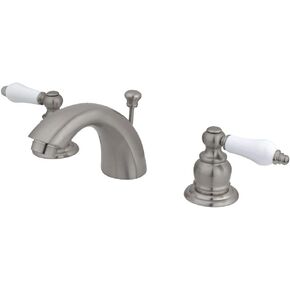 Kingston Brass KB951PL Victorian Mini-Widespread Bathroom Faucet, Polished Chrome in Kuwait