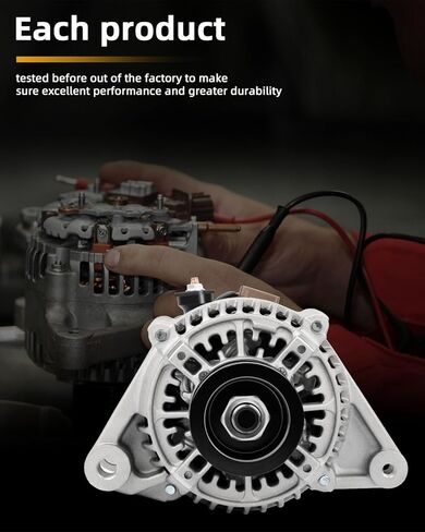 OCPTY Alternator 210-0722 Fit for Toyota Rav4 L4 2.5L 2009-2012 for Toyota Camry L4 2.5L 2012-2015 for Scion Tc L4 2.5L 2011-2016 9664219-227 104210-2270 Automotive Replacement Alternators in Kuwait