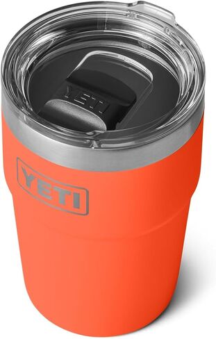 YETI Rambler 16 oz Stackable Tumbler, Vacuum Insulated, Stainless Steel with MagSlider Lid in Kuwait