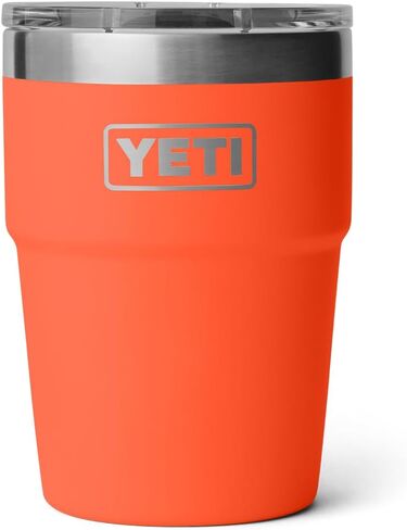 YETI Rambler 16 oz Stackable Tumbler, Vacuum Insulated, Stainless Steel with MagSlider Lid in Kuwait