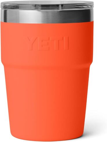 YETI Rambler 16 oz Stackable Tumbler, Vacuum Insulated, Stainless Steel with MagSlider Lid in Kuwait