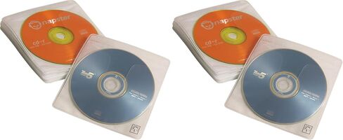 Case Logic CDS-120 سعة 120 قرص مضغوط ProSleeve Pages (أبيض) in Saudi Arabia