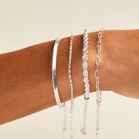 Alex and Ani AA734922SR,French Rope Chain Bracelet,Shiny Rose Gold,Rose Gold, Bracelets in Saudi Arabia