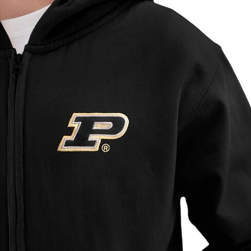 Little King NCAA Youth Boys Teen Full Zip Cotton Fleece Hoodie Sweatshirt with Embroidered Team Logo in Kuwait