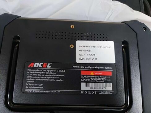 ANCEL V5BT Bidirectional Scan Tool, 2024 Full Systems OBD2 Scanner Diagnostic Tool, Wireless Car Scanner Diagnostic Tool with Active Test,Over 10+ Hot Resets,CAN-FD,7" Touchscreen Scanner for All Cars in Saudi Arabia