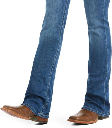 Ariat أنثى R.E.A.L. حذاء بوت باتريشيا متوسط ​​الارتفاع جين مين 26 in Saudi Arabia
