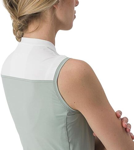 قميص CASTELLI Solaris بدون أكمام - للنساء، السماء الشتوية/الأزرق الداكن، M in Kuwait