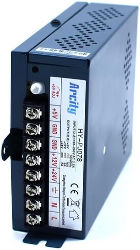 5V 12V 24V Output Switching Power Supply Unit Adjustable for Video Multi Games Machine Console Cocktail CCTV Computer DIY Horizontal New(+5V/8A +12V/8A +24V/3A) in Saudi Arabia