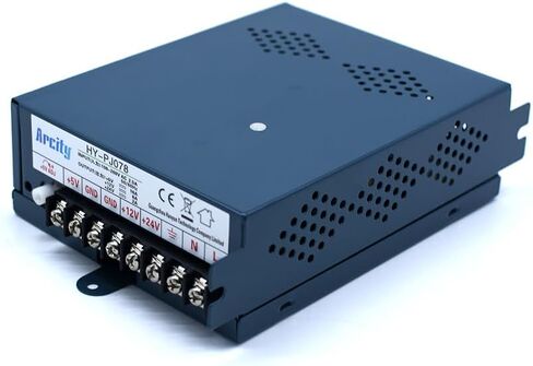 5V 12V 24V Output Switching Power Supply Unit Adjustable for Video Multi Games Machine Console Cocktail CCTV Computer DIY Horizontal New(+5V/8A +12V/8A +24V/3A) in Saudi Arabia