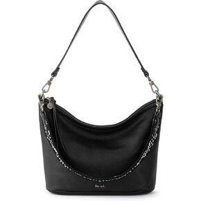 The Sak Jasmine Small Hobo in Leather, Detachable Leather Shoulder Strap, Nectar in Kuwait