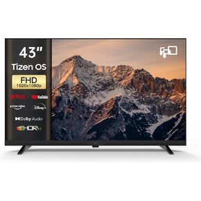 تلفزيون جوجل الذكي 43 بوصة، تلفزيون جوجل بدقة 1080 بيكسل عالي الدقة مع Google Play وChromecast مدمج، HDR 10، Dolby Audio، جهاز التحكم الصوتي، بث البث التلفزيوني المباشر (Palette-Series، CG43-P3، موديل 2024) in Kuwait