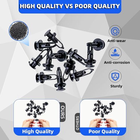 30pcs Tailgate Cap Top Protector Molding Retainers Clips fit for Compatible with Toyota Tundra 2007-2018 in Saudi Arabia