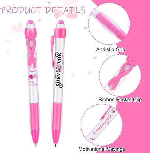 Aodaer 48 Pieces It's a Boy Baby Shower Ballpoint Pens Blue Retractable Gel Pen with Soft Grip Baby Shower Pens for Boy Comfortable Black Ink Pen for Baby Shower Favors Party Guests Gifts in Kuwait