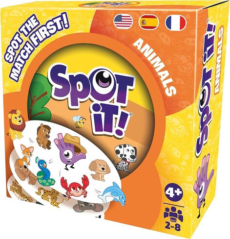 ينقطها! لعبة بطاقات الحيوانات الصغيرة | لعبة للأطفال | سن ما قبل المدرسة 4+ | 2 إلى 5 لاعبين | متوسط ​​وقت اللعب 10 دقائق | صنع بواسطة زيجوماتيك in Kuwait