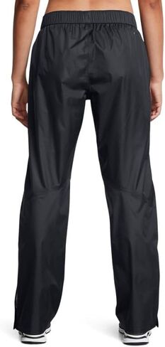 Under Armour - Womens Cloudstrike Rain Pant Pants, Color Pitch Gray/Black (012), Size: Large in Kuwait