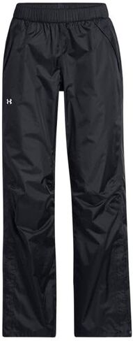 Under Armour - Womens Cloudstrike Rain Pant Pants, Color Pitch Gray/Black (012), Size: Large in Kuwait