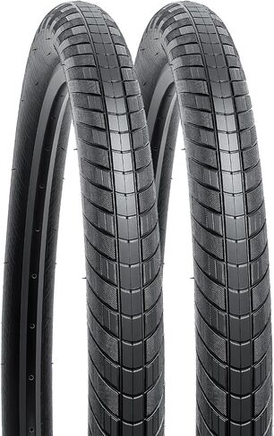 YUNSCM 2-PCS 27.5" Bike Tires 27.5x2.10/54-584 and 27.5" Heavy Duty Bike Tubes Schrader Valve with 2 Rim Strips Compatible with Mountain Bike 27.5x1.95/2.10/2.125 Bicycle Tires and Tubes (W-2120) in Saudi Arabia