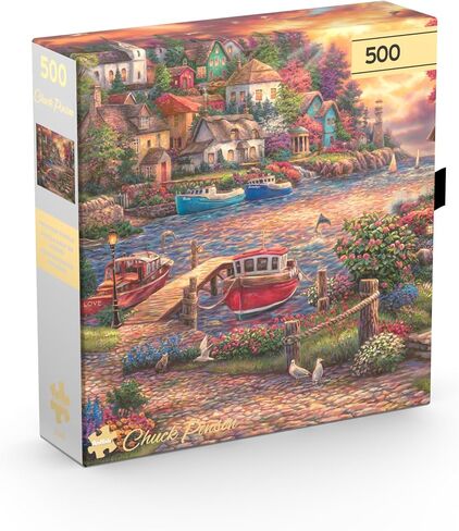 Buffalo Games - Chuck Pinson - Peace of The Garden - 1000 Piece Jigsaw Puzzle for Adults -Challenging Puzzle Perfect for Game Nights - Finished Size is 26.75 x 19.75 in Saudi Arabia