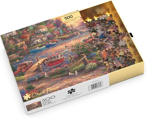 Buffalo Games - Chuck Pinson - Peace of The Garden - 1000 Piece Jigsaw Puzzle for Adults -Challenging Puzzle Perfect for Game Nights - Finished Size is 26.75 x 19.75 in Saudi Arabia