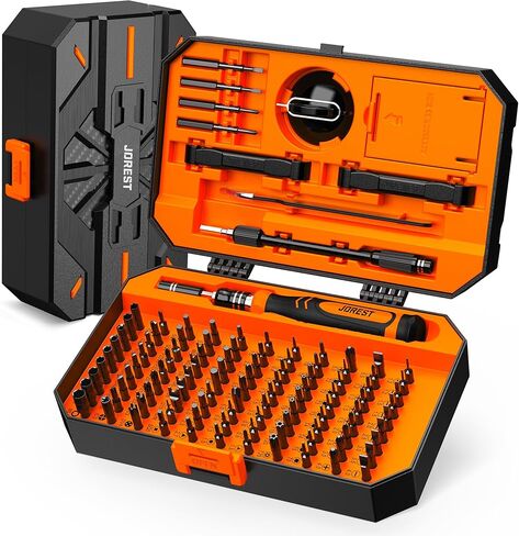 JOREST 24Pcs Precision Screwdriver Set, Tool Kit with Torx T5 T6 T8 T9 T15, Triwing Y00, Star P5, Phillips PH00, etc, for Macbook, Laptop, PS5, PS4, Switch, iphone, Ring Doorbell, Xbox,Glasses, Watch in Saudi Arabia