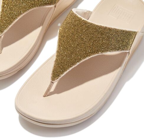 FitFlop Women's Lulu Opul-Trim Leather Toe-Post Sandals Steel Blue 11 in Kuwait