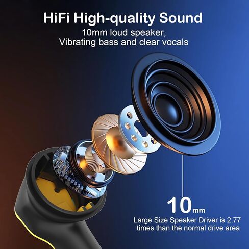 New Kids Wireless Earbuds with Elf Ball Charging Box, Touch Control Wireless Earbuds for Kids, Bluetooth 5.0 in-Ear Wireless Earphones with Mic for Android iOS Cell Phone Computer Laptop in Saudi Arabia