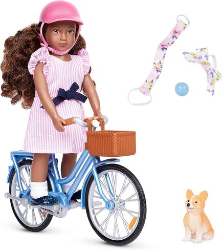 Lori Dolls – Yuni’s Cozy Sofa Set – Mini Doll & Toy Living Room Furniture – 6-inch Doll & Dollhouse Accessories – Sofa, Pouffe, Table, Rug, Pillows – Play Set for Kids – 3 Years + in Kuwait