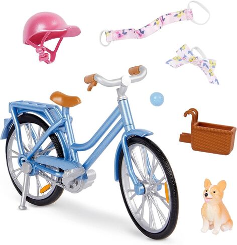 Lori Dolls – Yuni’s Cozy Sofa Set – Mini Doll & Toy Living Room Furniture – 6-inch Doll & Dollhouse Accessories – Sofa, Pouffe, Table, Rug, Pillows – Play Set for Kids – 3 Years + in Kuwait