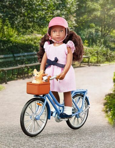 Lori Dolls – Yuni’s Cozy Sofa Set – Mini Doll & Toy Living Room Furniture – 6-inch Doll & Dollhouse Accessories – Sofa, Pouffe, Table, Rug, Pillows – Play Set for Kids – 3 Years + in Kuwait