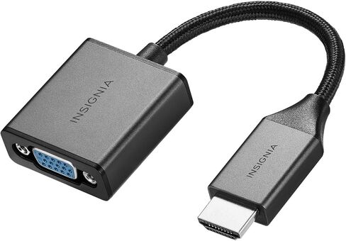 Insignia HDMI-to-VGA Adapter, Model: NS-PG95503, Black in Saudi Arabia